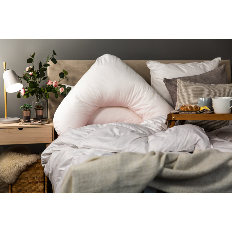 Snuggledown V Shape Firm Support Side Sleeper Pillow & Reviews